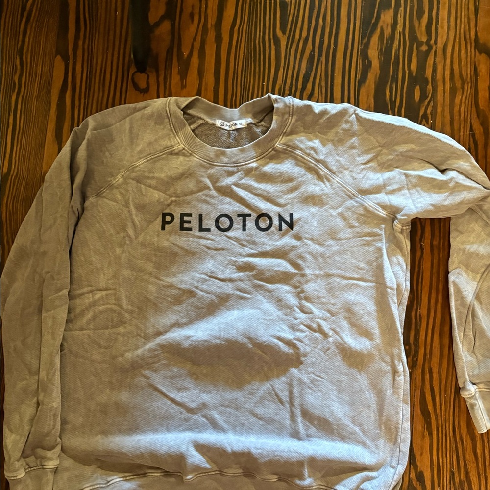 Peloton Heather Gray Crewneck